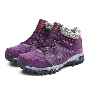 draussenfeet winter schneestiefel 114428 lila