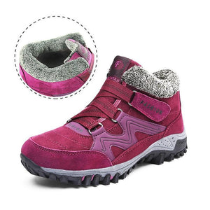 draussenfeet winter schneestiefel 114428 rot