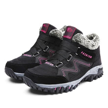 Lade das Bild in den Galerie-Viewer, draussenfeet winter schneestiefel 114428 schwarz
