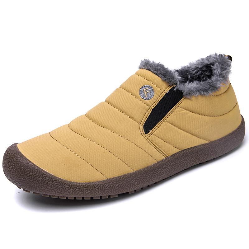 draussenfeet winter schneestiefel 115636 gelb