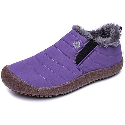 draussenfeet winter schneestiefel 115636 lila
