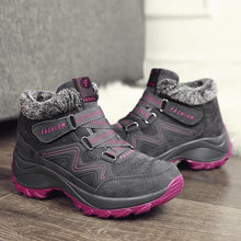 Lade das Bild in den Galerie-Viewer, draussenfeet winter schneestiefel 136862 grau
