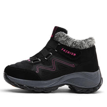 Lade das Bild in den Galerie-Viewer, draussenfeet winter schneestiefel 136862 schwarz
