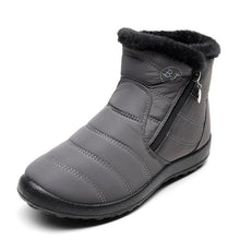 Lade das Bild in den Galerie-Viewer, draussenfeet winter schneestiefel 136903 grau

