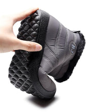 Lade das Bild in den Galerie-Viewer, draussenfeet winter schneestiefel 136903 grau
