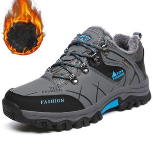 draussenfeet winter schneestiefel 31166 plusch grau