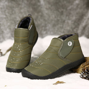 draussenfeet winter schneestiefel 31178 armeegrun