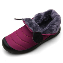 Lade das Bild in den Galerie-Viewer, draussenfeet winter schneestiefel 31178 weinrot
