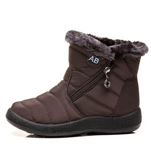 draussenfeet winter schneestiefel 31181 braun