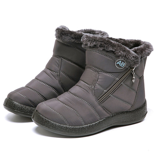 draussenfeet winter schneestiefel 31181 grau