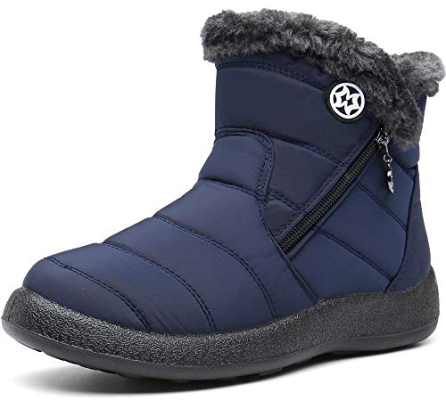 draussenfeet winter schneestiefel 31383 blau navy