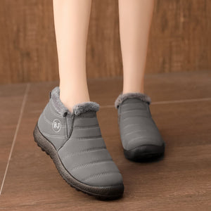draussenfeet winter schneestiefel 31397 grau