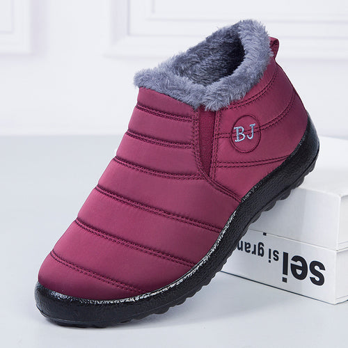draussenfeet winter schneestiefel 31397 weinrot