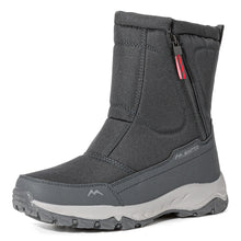 Lade das Bild in den Galerie-Viewer, draussenfeet winter schneestiefel 31418 dunkelgrau
