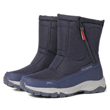 Lade das Bild in den Galerie-Viewer, draussenfeet winter schneestiefel 31420 damen dunkelblau

