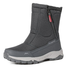 Lade das Bild in den Galerie-Viewer, draussenfeet winter schneestiefel 31420 damen dunkelgrau
