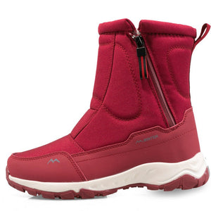 draussenfeet winter schneestiefel 31420 damen weirot