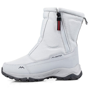 draussenfeet winter schneestiefel 31420 damen weiss