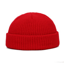 Lade das Bild in den Galerie-Viewer, draussenfeet winter strickmutzen 31197 rot
