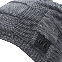 Lade das Bild in den Galerie-Viewer, draussenfeet winter strickmutzen 31198 grau
