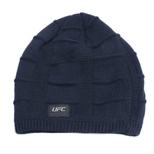 Lade das Bild in den Galerie-Viewer, draussenfeet winter strickmutzen 31198 marineblau
