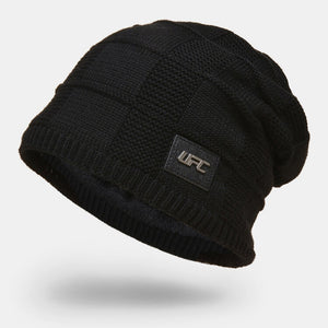 draussenfeet winter strickmutzen 31198 schwarz