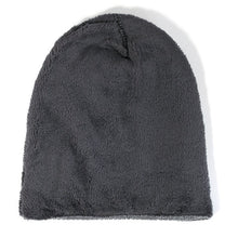 Lade das Bild in den Galerie-Viewer, draussenfeet winter strickmutzen 31208 grau
