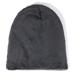 draussenfeet winter strickmutzen 31208 grau