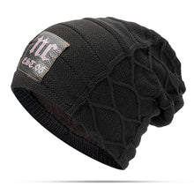 Lade das Bild in den Galerie-Viewer, draussenfeet winter strickmutzen 31208 schwarz
