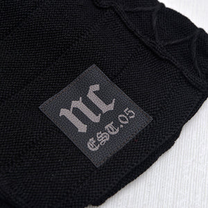draussenfeet winter strickmutzen 31208 schwarz