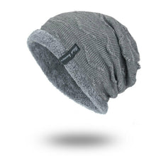 Lade das Bild in den Galerie-Viewer, draussenfeet winter strickmutzen 31210 grau
