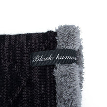 Lade das Bild in den Galerie-Viewer, draussenfeet winter strickmutzen 31210 schwarz
