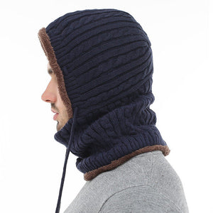 draussenfeet winter strickmutzen 31215 blau