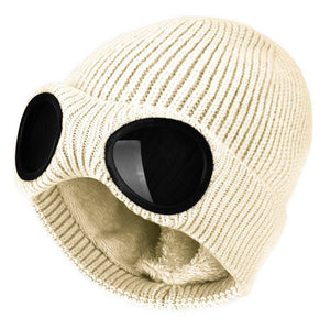 draussenfeet winter strickmutzen 31419 beige