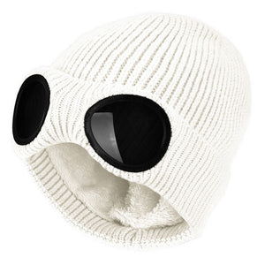 draussenfeet winter strickmutzen 31419 weiss